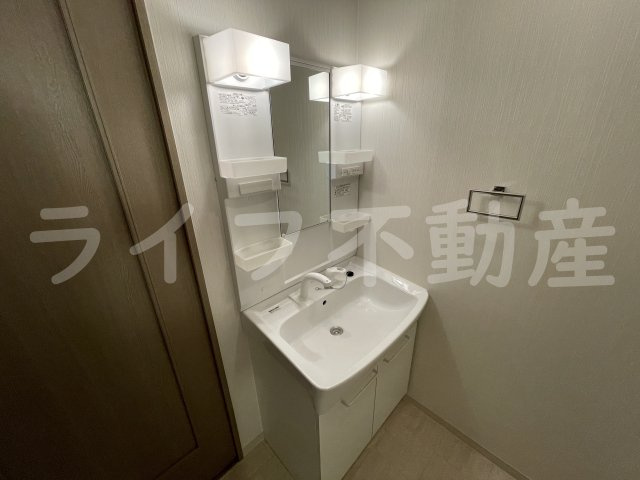 メゾンアルファの独立洗面台|独立洗面台あり、毎朝おしゃれに忙しい女性の方におすすめです