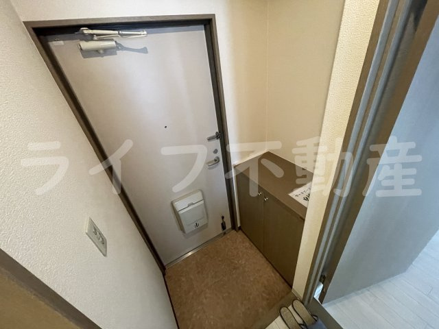 メゾンアルファの玄関|毎日通る玄関はこちらです