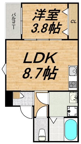 【間取り】 | LE COCON 五条川