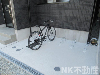 【その他共用部分】 | モアナ長瀬（長瀬賃貸） | 駐輪場です