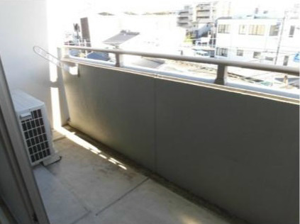 プランドール高社のバルコニー