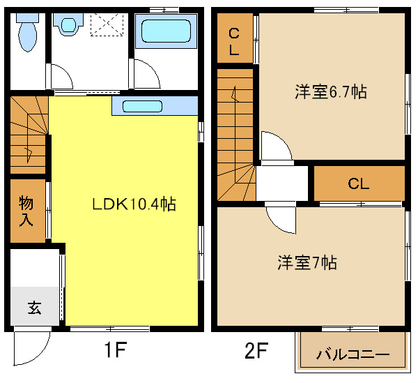 シンフォニアの間取り
