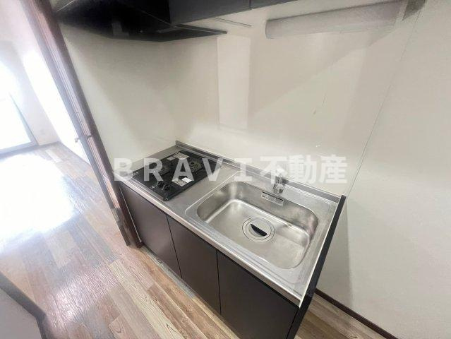S-FORT大今里西のキッチン|コンパクトなキッチンで掃除もラクラク