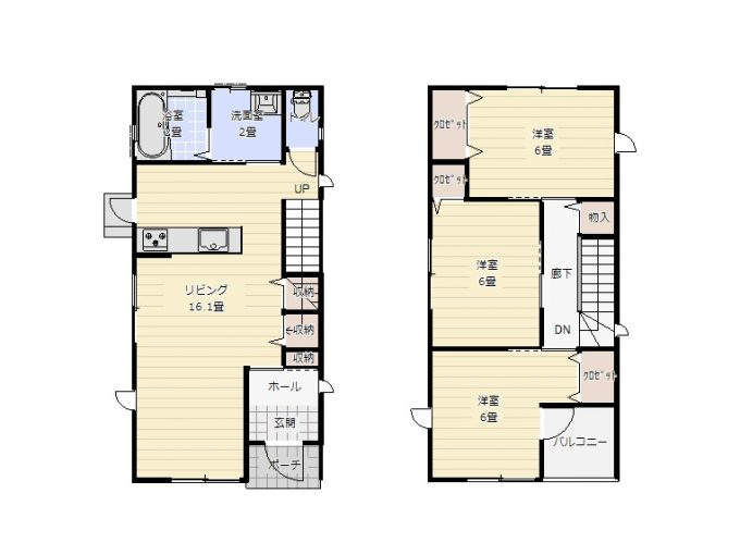 第3希望ヶ丘4丁目モデル　3号棟
