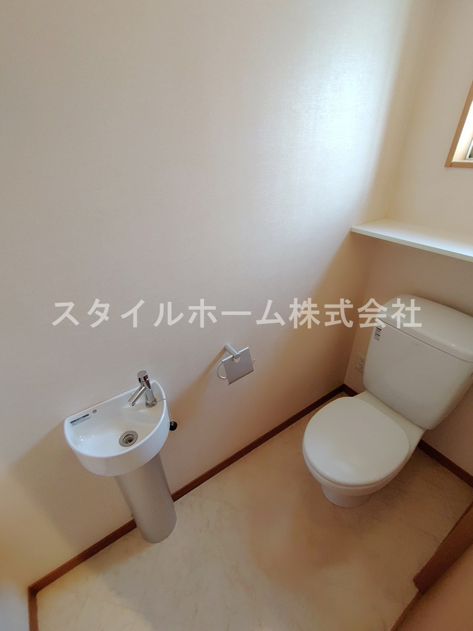 八通町賃貸住宅のトイレ
