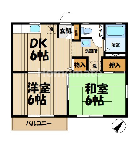 【間取り】 | フォーレⅡ