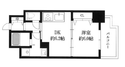 【間取り】 | エステムコート新大阪Ⅹザ・ゲート
