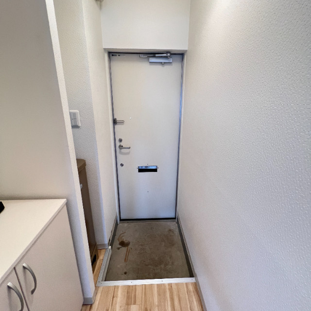 マンションプレビアの玄関|落ち着いた玄関です