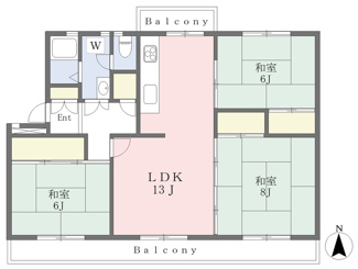 港南台ひばり団地１６号棟