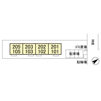 【区画図】 | プラシード カーサⅠ