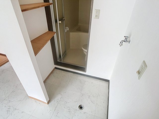 花笠マンションの洗面所