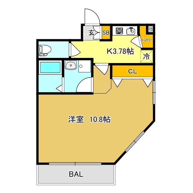 シークロジュマンの間取り