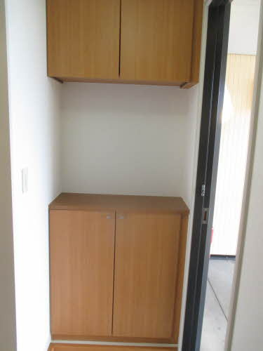 岸和田市池尻町のハイツの収納|大きなものも収納できそうです