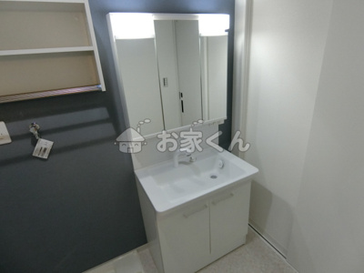 【洗面所】 | エヌエムサンカンテキャトフE棟 | シャンプードレッサー（同シリーズ）