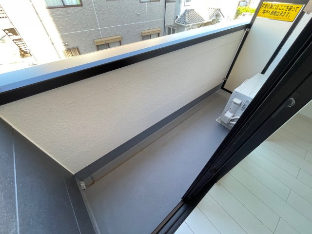 MELDIA秋山のバルコニー