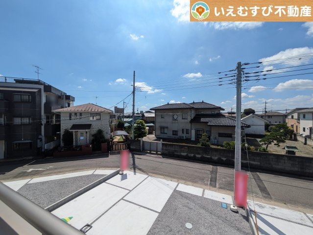 Livele Garden.S　熊谷久下1丁目第2の展望|高い建物が無く開放感のある展望
バルコニーからの展望も開けていて閑静な住宅地が望めます。日当りも良いですね♪