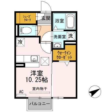 【間取り】 | エスペランサＢ棟