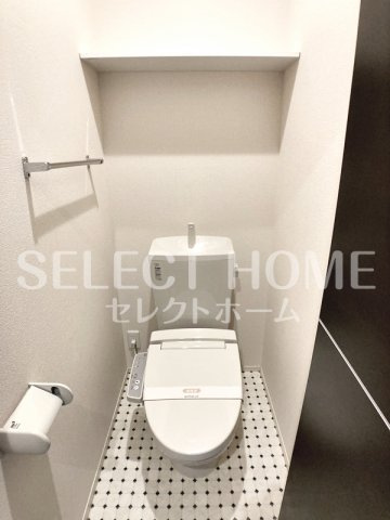 【トイレ】 | エスペランサＢ棟 | 落ち着いた色調のトイレですイメージ