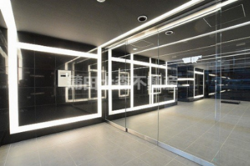 ステージグランデ蒲田アジールコートのエントランス