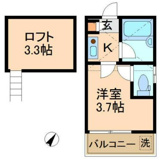 練馬区北町５丁目のアパートの画像