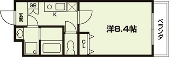 大学生協指定学生会館　イストワールの間取り|【代表的な間取りです】