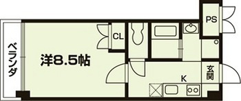 プレステージ参番館の間取り|【代表的な間取りです】