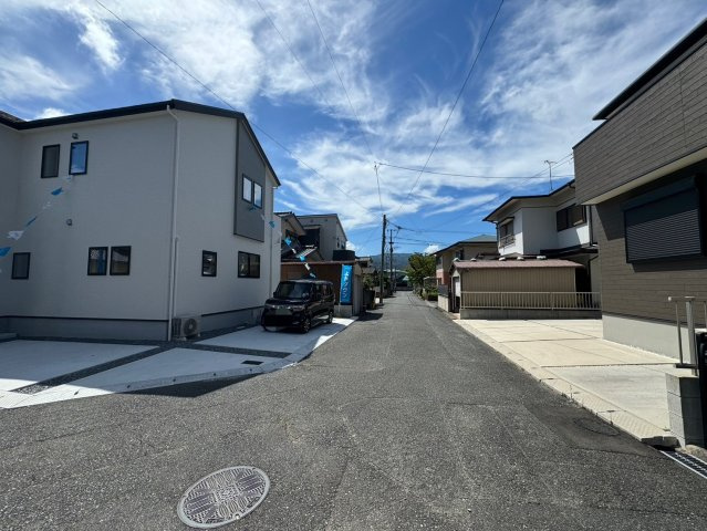 ーBloomーブルームー小倉南区津田新町1丁目1期　【小倉南区　新築戸建て】の前面道路含む現地写真|ーBloomーブルームー小倉南区津田新町1丁目1期　【小倉南区　新築戸建て】