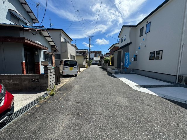 ーBloomーブルームー小倉南区津田新町1丁目1期　【小倉南区　新築戸建て】の前面道路含む現地写真|ーBloomーブルームー小倉南区津田新町1丁目1期　【小倉南区　新築戸建て】