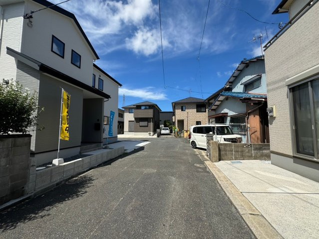 ーBloomーブルームー小倉南区津田新町1丁目1期　【小倉南区　新築戸建て】の前面道路含む現地写真|ーBloomーブルームー小倉南区津田新町1丁目1期　【小倉南区　新築戸建て】