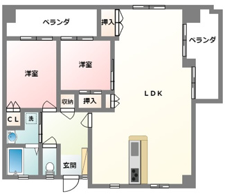【間取り】 | ライオンズマンション西町第２ | ライオンズマンション西町第２★那覇市西エリア