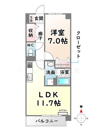 【間取り】 | ホワイトドエル道徳【名古屋市賃貸・エレベーター】