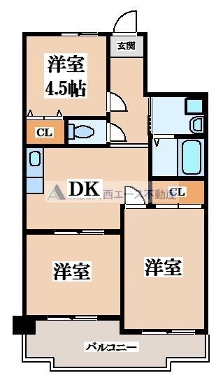 【間取り】 | 友井グレイス