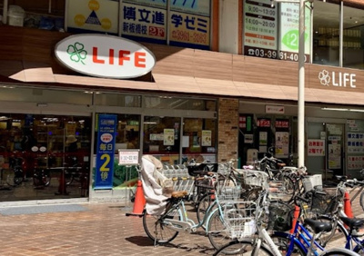 【周辺】 | グランヴァンジーベック板橋　※6/25内見開始 | ライフ 板橋店まで295ｍ