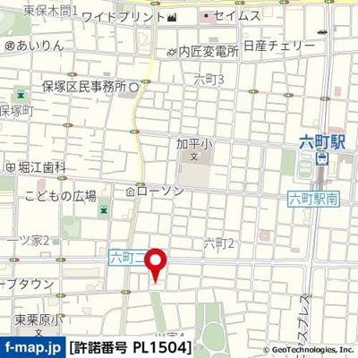 【地図】 | Contrail六町