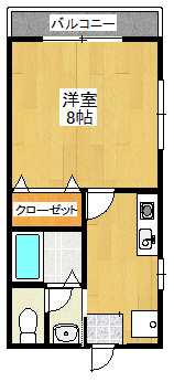 さくら館Bの間取り