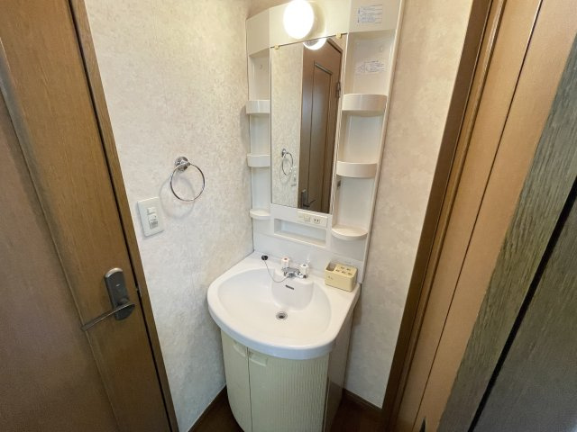 さくら館Bの洗面所