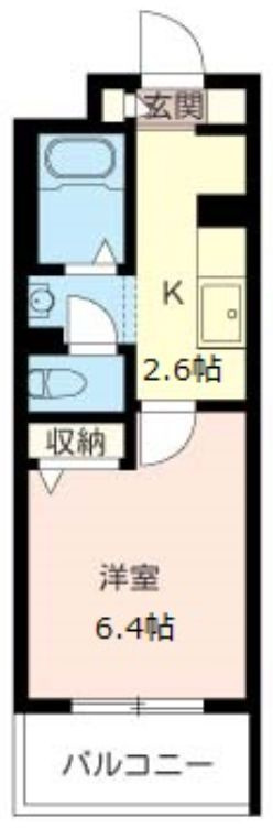 モエムマンションの間取り