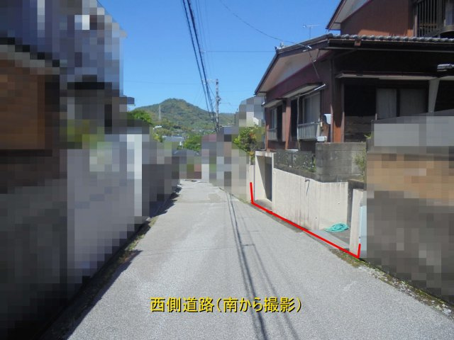 【前面道路含む現地写真】 | 高知市鳥越