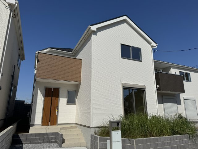 柏市南逆井５丁目新築戸建（南逆井22-2期）の外観|3号棟外観・完成済み内覧可能です！