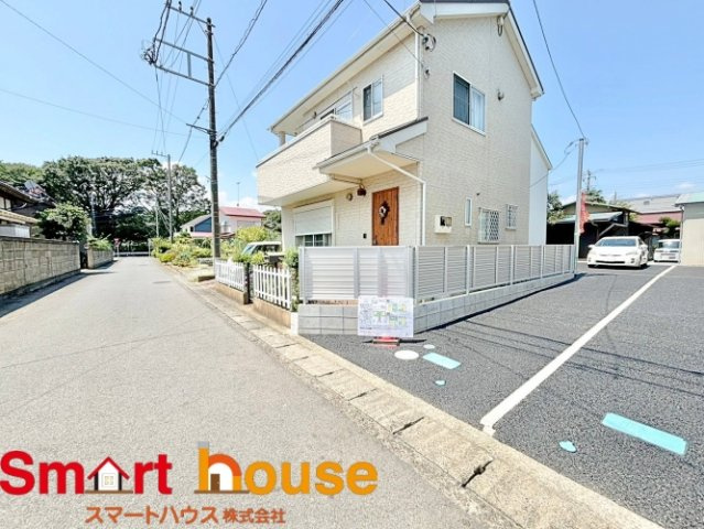 愛川町中津新築2棟の前面道路含む現地写真