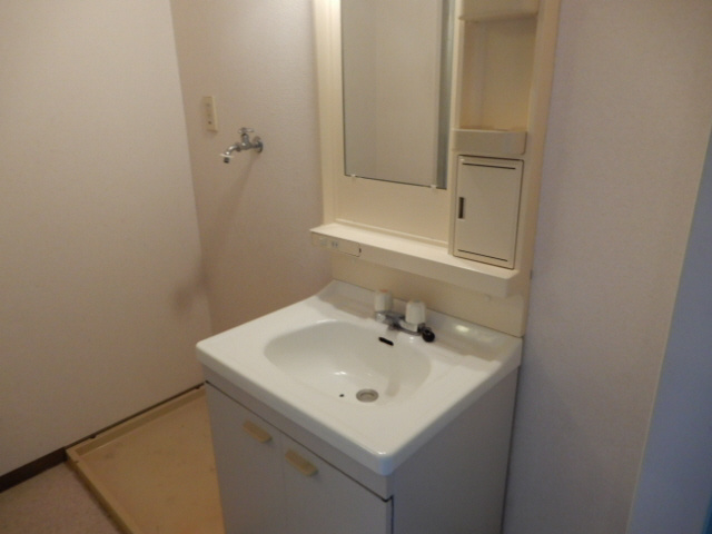 龍宮ハイツの洗面所