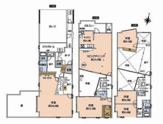【間取り】 | 東灘区魚崎中町1丁目　中古戸建