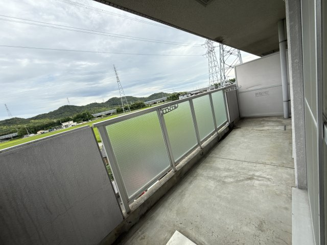 ハピネス見野のバルコニー