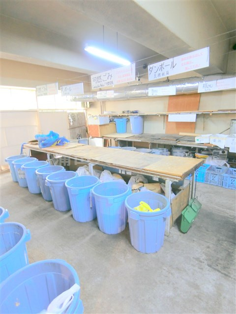 西蒲田スカイハイツのその他共用部分|曜日時間関係なくゴミ出し可能なゴミ捨て場