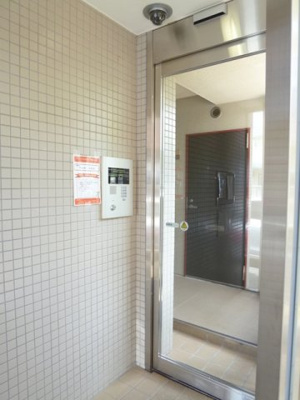 防犯カメラ設置、オートロック