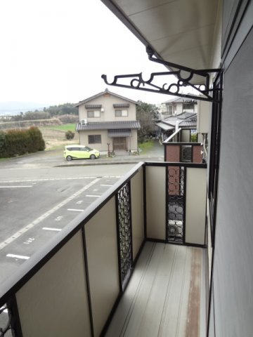 ハッピーシャトウⅠのバルコニー
