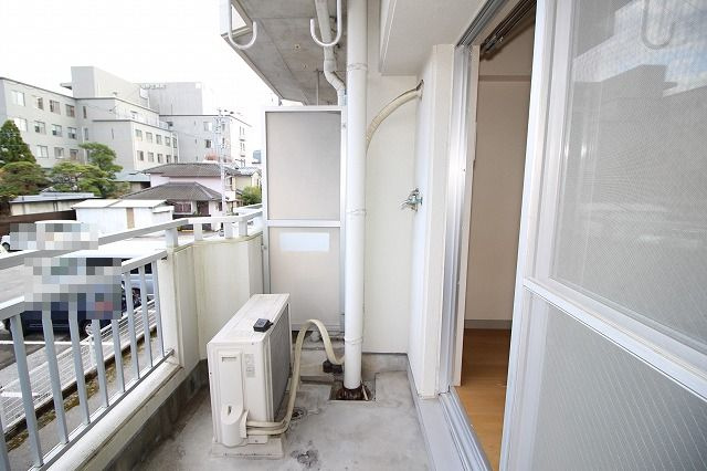 ヴィラージュ葛島のバルコニー|バルコニー付きです