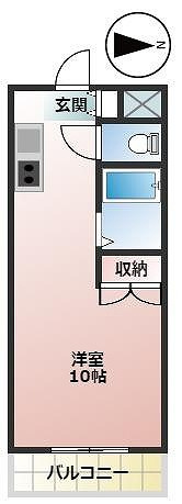 ヴィラージュ葛島の間取り