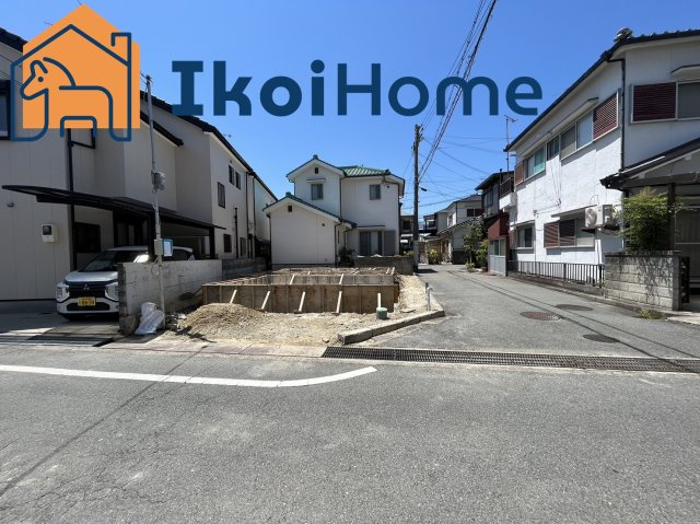 明石市大久保町大窪　新築一戸建の前面道路含む現地写真|●資料・カタログのご請求無料●スーパーやコンビニ、飲食店、病院など徒歩圏内の施設も多々あります。