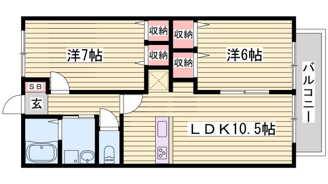 アコードデファンの間取り